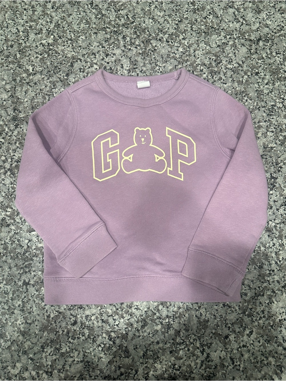 GAP Baby Lilac Pullover Sweatshirt